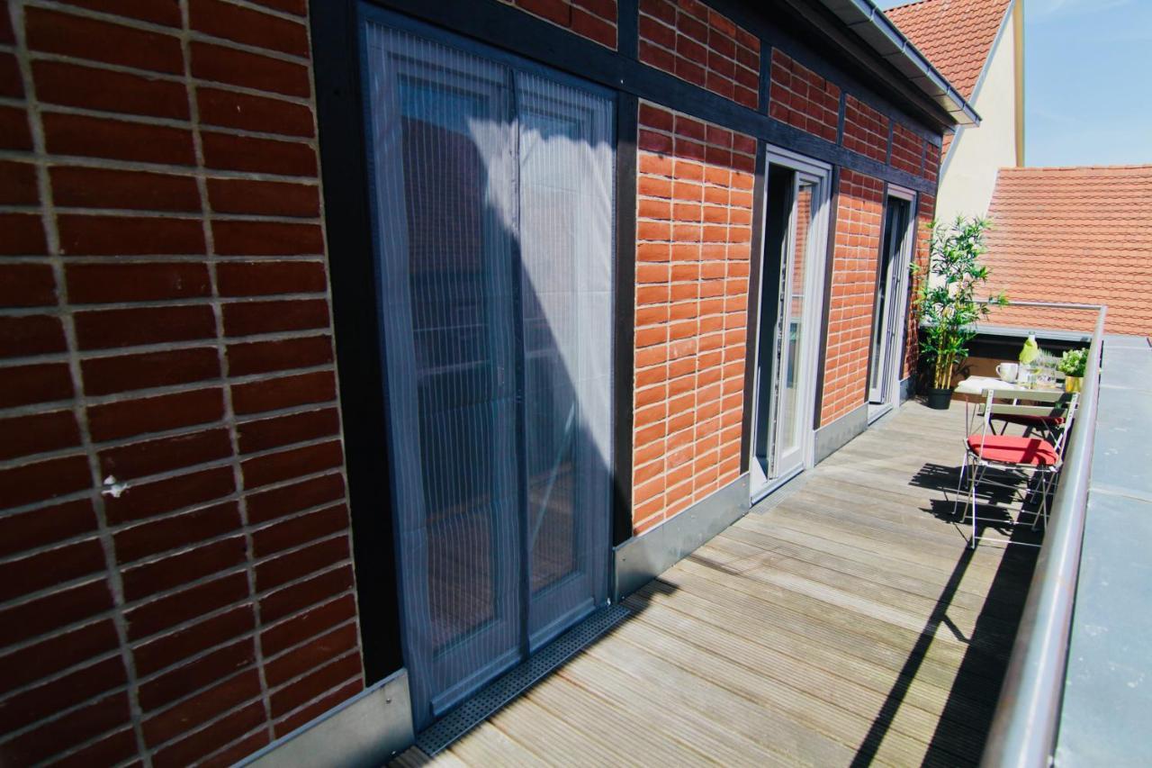 Fewozauber - Domspatz, 50Qm, Top-Lage, Style, Dachterrasse, Business شفيرين المظهر الخارجي الصورة